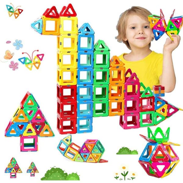 Magnetiska konstruktioner - ZIG-ZAG TERRITORIER - Förälder - 36 delar - För barn 3-8 år - Blanda