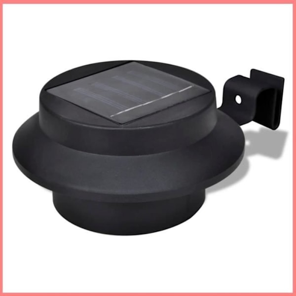 Solcellelamper - JIN - 6 stk - Sort - LED - Have - Solenergi Svart