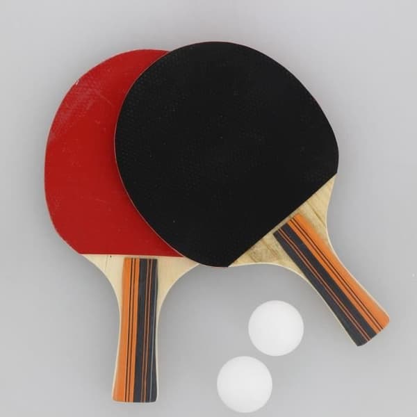 Ping pong-racketar - Ping pong - x2 - 2 bollar - Transportfodral - Mix