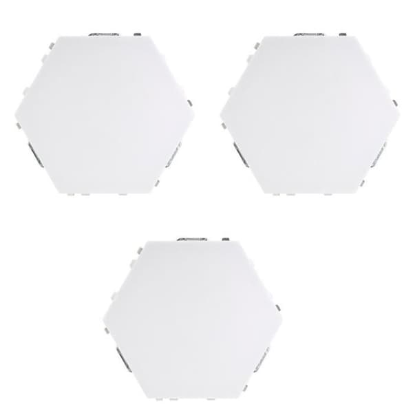 Vägglampa - Letouch - Quantum Lights - Taktile - LED - Modern design Vit