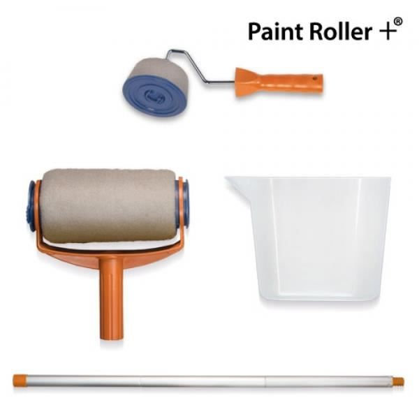 Paint Roller - Paint Roller Plus - Grå, Silver - Stor täckningskapacitet Silvergrå