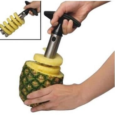 Ananas skivare - EPLUCHEUR - Inox - Effektiv - Gul - Hög kvalitet