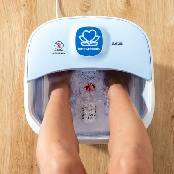 Fodspa - InnovaGoods - Sammenfoldelig - Ergonomisk - 10 L - Infrarød og vibration