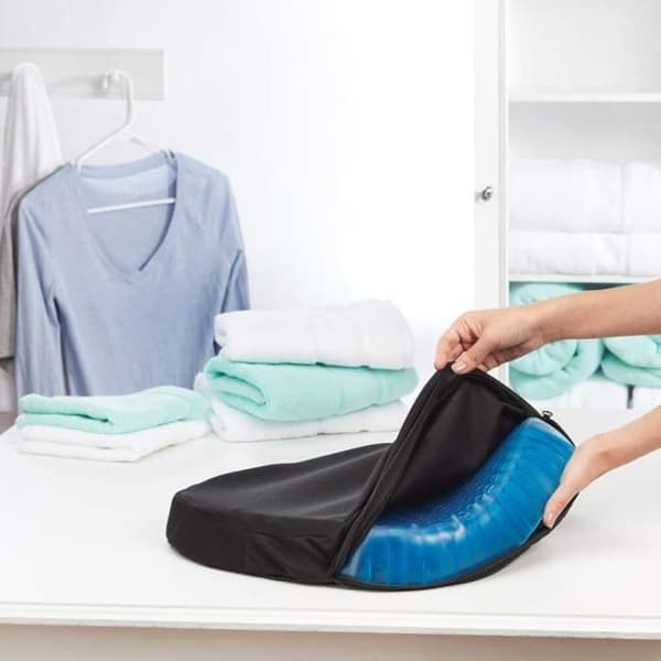 Sittkudde - 751ABB2 - Elastisk gel - Massage - Minne - Antidecubitus