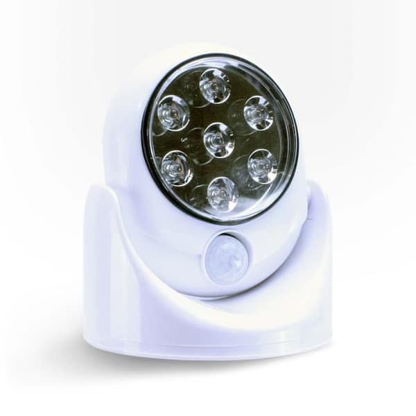 Lampe - PASSAT - SENSORLIGHT - Bevægelsessensor - Hvid - Indbygget LED - Moderne