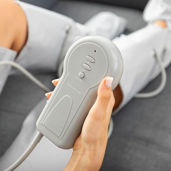 Benmassage - INNOVAGOODS - Maspres - Elektrisk - Ergonomisk - 4 Massagemetoder Grå