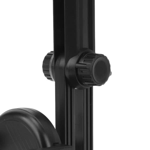 Telefonholder - SALUTUYA - Spejlmontering - Materiale af høj kvalitet - Multifunktionel - Sort