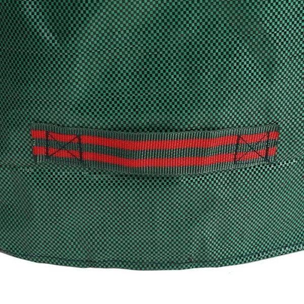 Trädgårdsavfallspåse - 272L - Solid PE - 3 stycken - Grön Grön