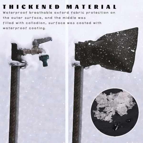 Utomhuskranöverdrag - Frostskydd - Isolerande material