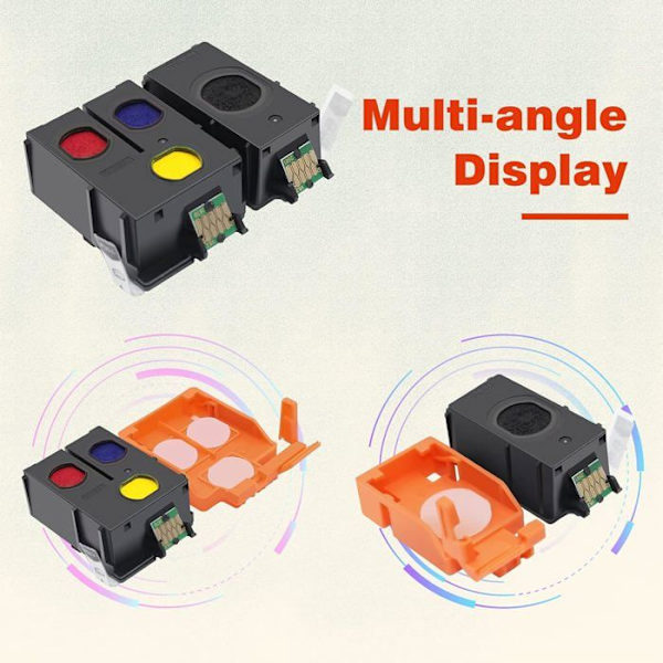 Bläckpatroner - WOOPSO - Epson 266 & 267 - Pack om 6 - Hög kvalitet - Smart chip