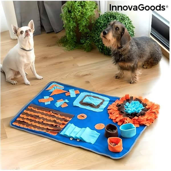 Djurspelmatta - InnovaGoods - Foofield - Polyester - Halkskydd - 75x50 cm