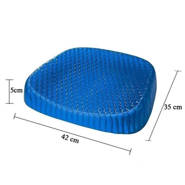 Sæde pude Egg Sitter - Egg Sitter - Blå - Elastisk gel - Sammenfoldelig - Bikube design Blå