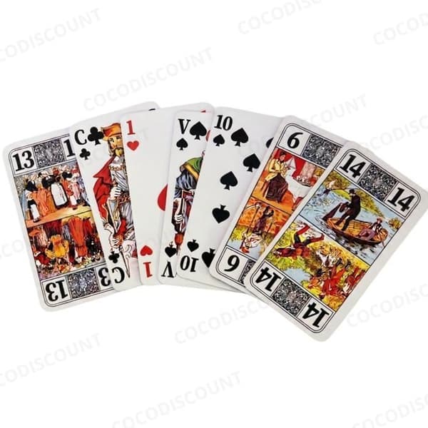 Tarotspil - COBYE - Tarotspil 78 Kort - 78 kort - Rejseformat - 1-16 spillere