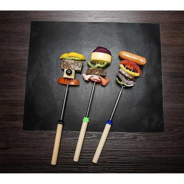 Bakmatta - Set om 5 - Återanvändbara - Non-stick - 40x33 cm