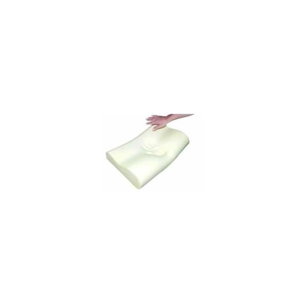 Ergonomisk kudde av memory foam - Vit - Syntet - Sovrum - 47 x 29 cm Vit