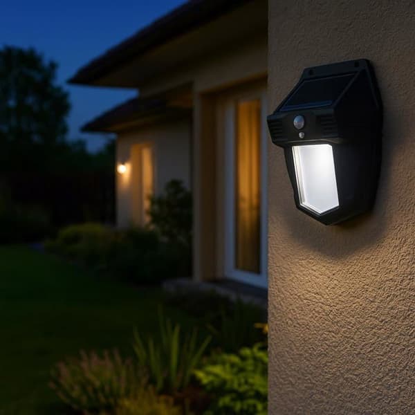 Trådlampe til udendørs brug med LED, bevægelsessensor, tungsten-effekt og 3 lysindstillinger