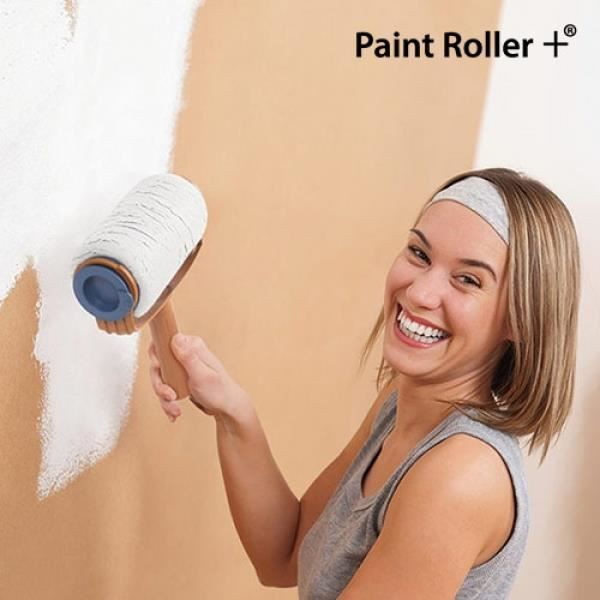 Paint Roller - Paint Roller Plus - Grå, Silver - Stor täckningskapacitet Silvergrå