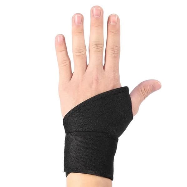 Handledsstöd - HILILAND - SBR-elastisk - Andningsbar - Multisport - Svart