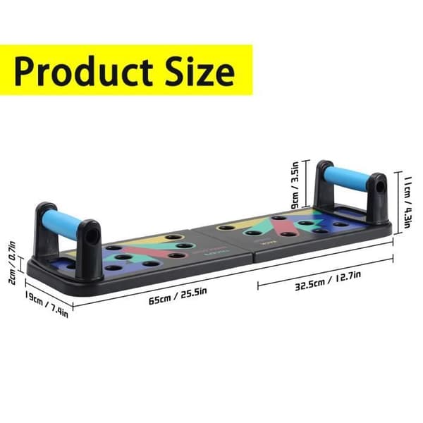 Push-Up Plade - TEMPSA - E96846 - Sammenfoldelig - Miljøvenlig ABS - Innovativt system