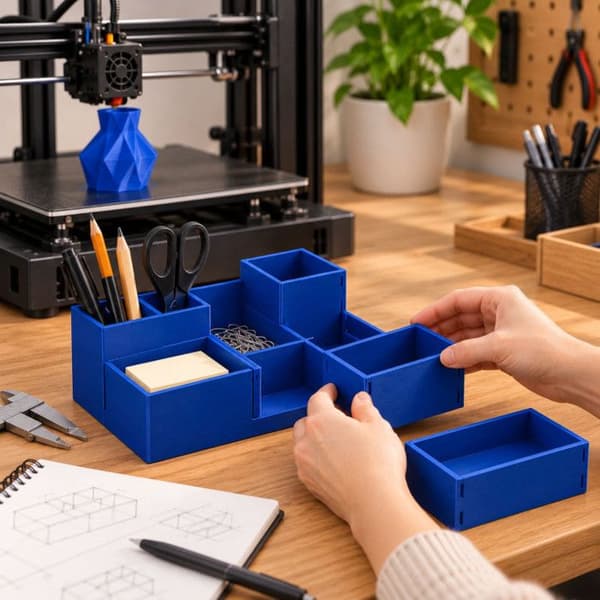 Filament PLA Mørkeblå 1,75 mm 1 kg – 3D-print FDM / FFF – 190 til 230 °C