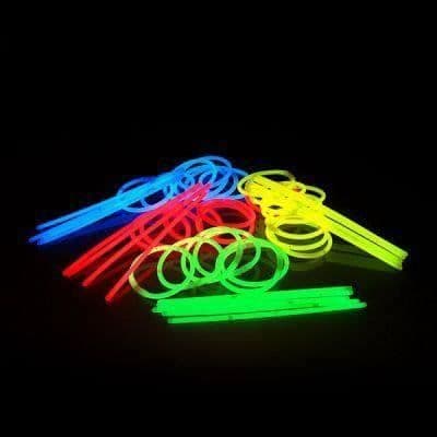 Rør 100 armbånd Fluo glow lysende Rør 100 …