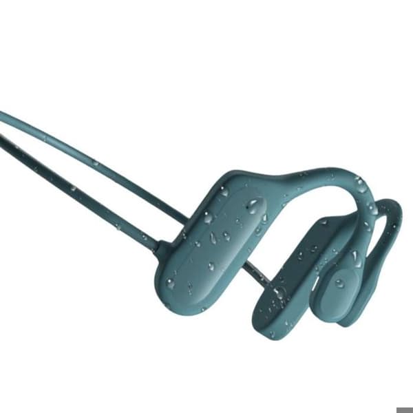 Bluetooth 5.2 Bone Conduction Hovedtelefoner Model Malibu Blå Blå