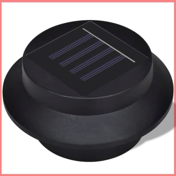 Solcellelamper - JIN - 6 stk - Sort - LED - Have - Solenergi Svart