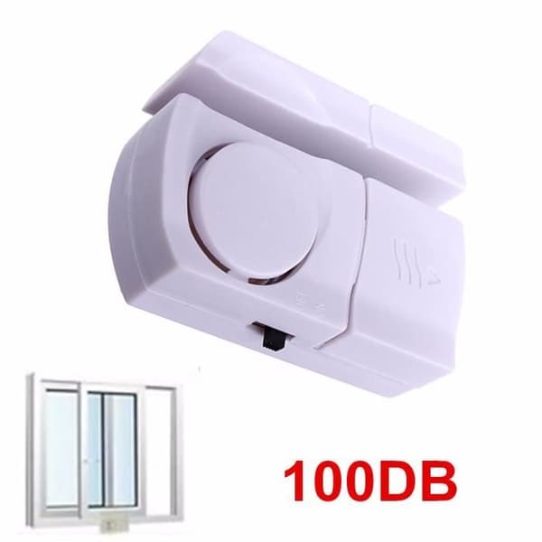 En trådløs alarm sensor 100DB til hjemmet, kontoret, vinduet, magnetisk sensor