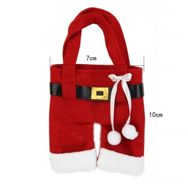 Ornament - Ej specificerat - 2 PCS - Röd och Vit - Tyg - Kök Dekoration röd + vit