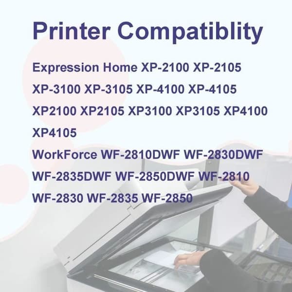 Epson 603XL 603 Sort/Cyan/Magenta/Gul Blækpatron