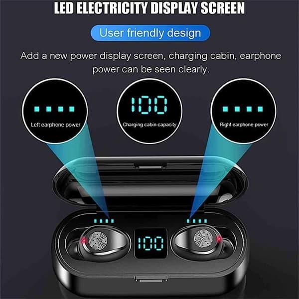 F9 - Langattomat Bluetooth 5.0 TWS -kuulokkeet, Urheilu[p1530] -