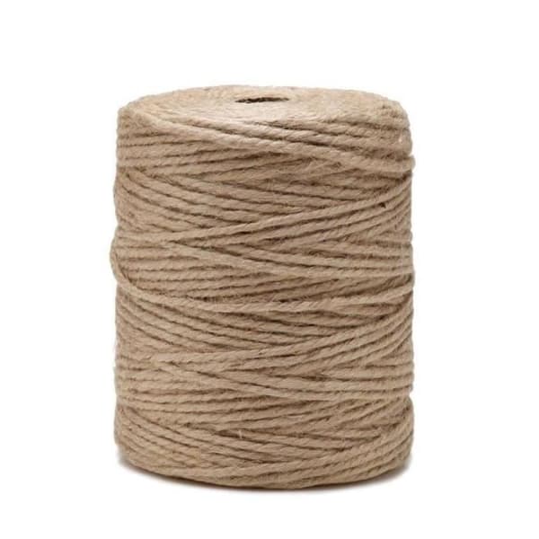 Juteeköysi 0.8/2 rullaa 1kg ecru