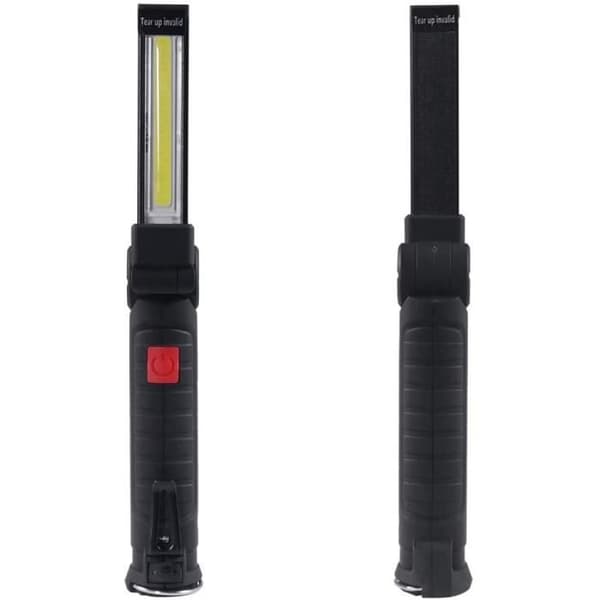Arbejdslampe - BALADEUSE - Genopladelig USB - 5 tilstande - Magnetisk - Bærbar -