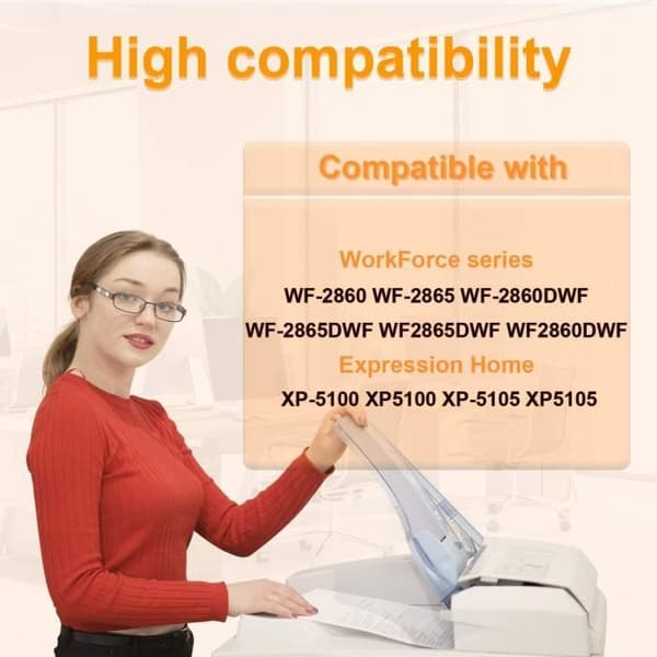 Kompatible blækpatroner - D C - 502XL - 12 stk. - Stor kapacitet - Til Epson Workforce