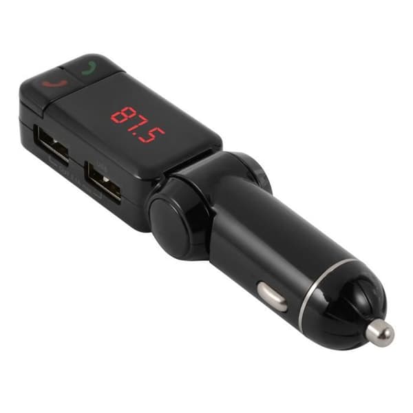 Produkttype: BIL FM TRANSMITTER - XCSOURCE Bluetooth 2.0 FM Transmitter Bil Håndfri Kit Musikafspiller + Oplader...