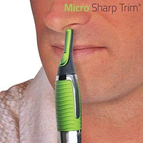 HEMLIG KLÄDNING - Micro Sharp Trim Touch Precision Öron Nose Mustasch Body Rak Trimmer