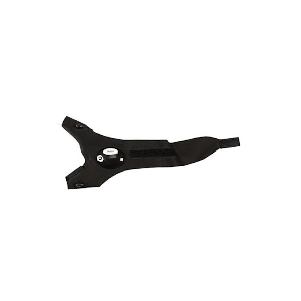 Lysende LED Håndlampe 40cm Sort Svart