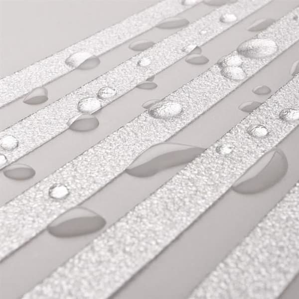 Halkskyddstejp - 24 st - Plast - Ekologisk - Vit Vit