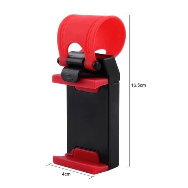 Universal Elastisk Bil Volant Klemme Støtte til Telefon Mobil GPS-Bob - JSDCQN-A0875