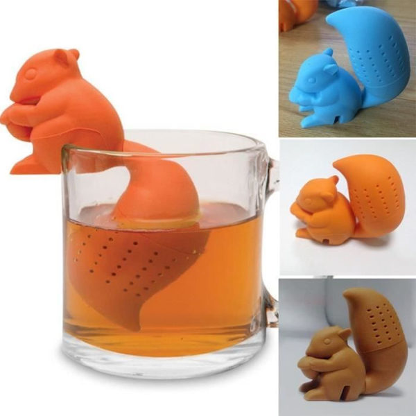 Filter Diffuser Te Infuser Egern Si Net Plantebaserede Krydre Tasse Blå