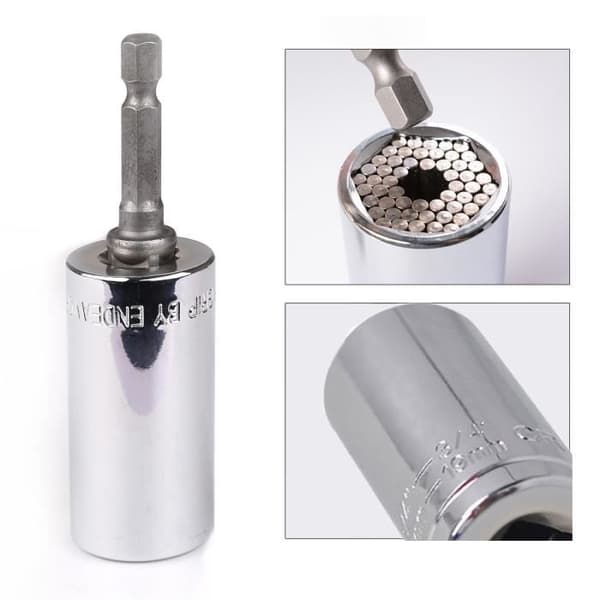 Multifunktionsnyckel - Gator-Grip - Socket-adapter - Järn - 52x26mm - Reparationsverktyg