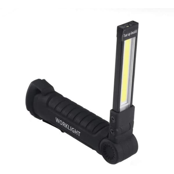 Arbejdslampe - BALADEUSE - Genopladelig USB - 5 tilstande - Magnetisk - Bærbar -