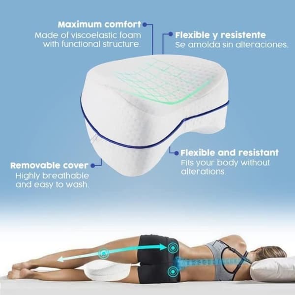 Kudde - Minnesskum - Nackstöd - Hypoallergenisk - Nutida design -