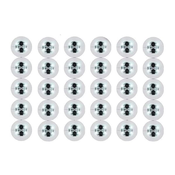 LED Coasters, Pakke med 30 Lysende Underlag til Drikkevarer, LED Underlag Lys til Flasker Etiketter