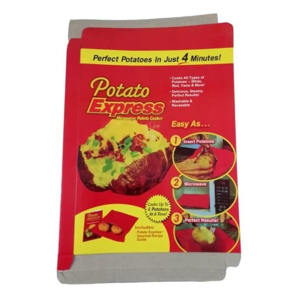 Mikrovågsugn Matlagningspåse Potatis 4min Ångpåse