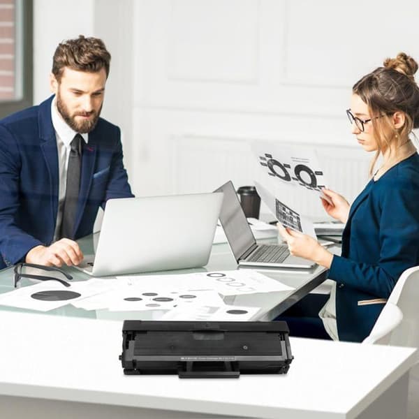 Tonerpatron - TRAHOO - MLT-D111S - Kompatibel med Samsung - 1000 sider - Sort