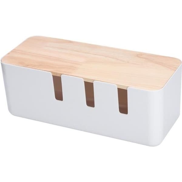 Socket Box, Dammtät kabelförvaringsbox, Cord Strip Management Organizer Box