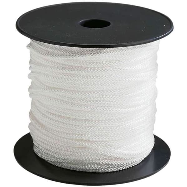 Tresse - Polypropylen - 3 mm x 100 m - Hvid Vit