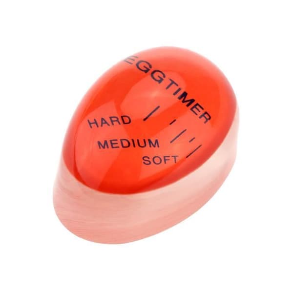 Anself Mini Portable Egg Timer med kokt kalibrering Mjuk Medium Hård Bekvämt byte av färg Countdown Timer Mate