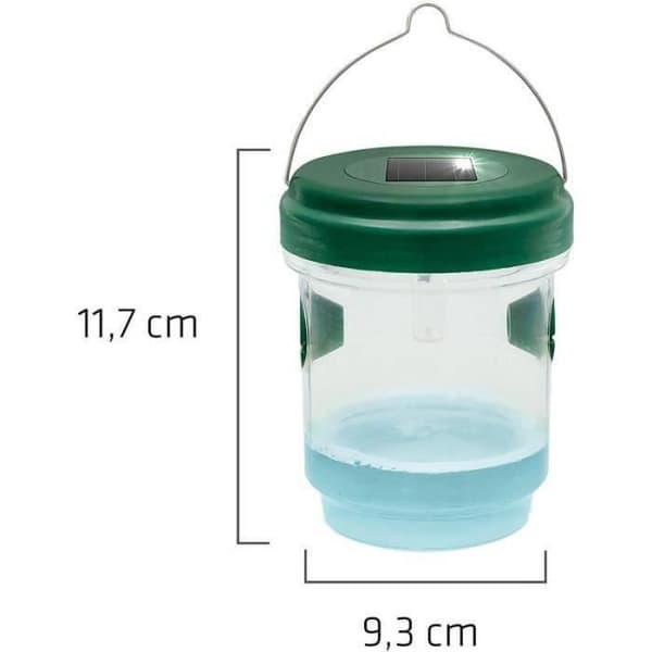 Fluefanger - CD14843 - Solenergi - 2 stk - Insektafvisende - LED lys